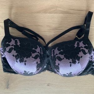 Torrid plus size strappy lace push up bra - 46D